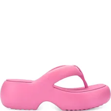 Шлепанцы Free Fuzzy на платформе