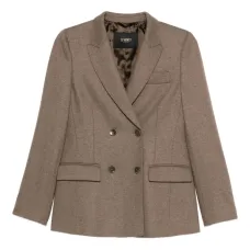 Двубортный шерстяной пиджак