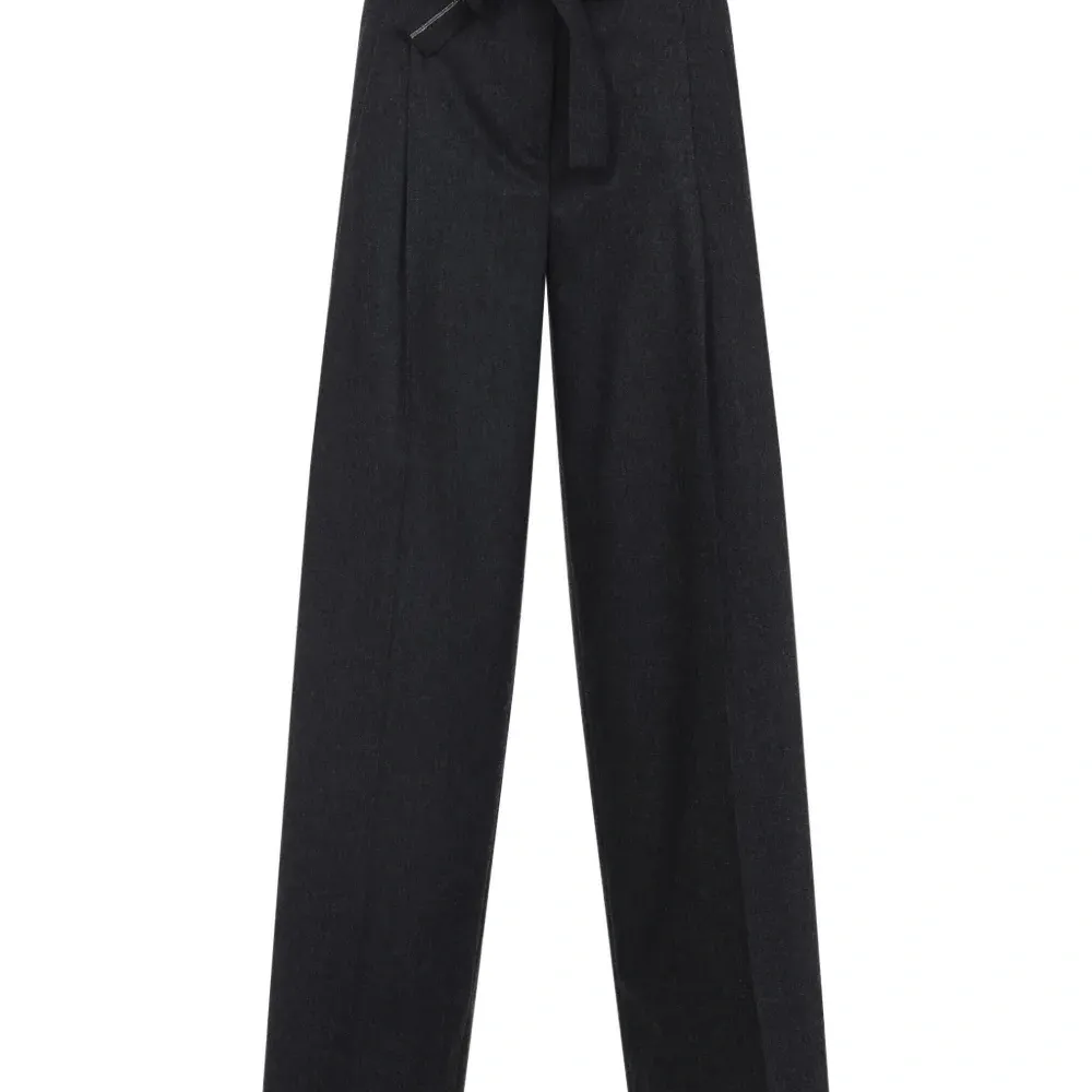 Брюки с поясом