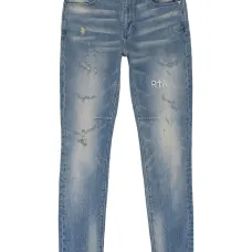 Джинсы с эффектом потертости