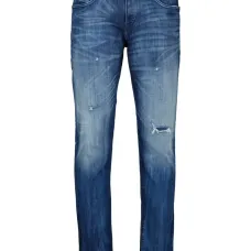 Джинсы D-Strukt 2019 с эффектом потертости