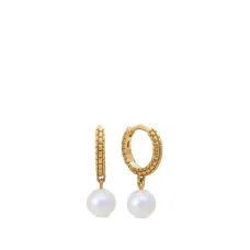Серьги-хагги Heirloom с жемчугом