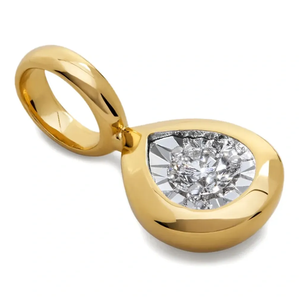 Подвеска с бриллиантами