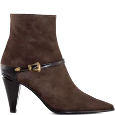 Замшевые ботильоны Замшевые ботильоны