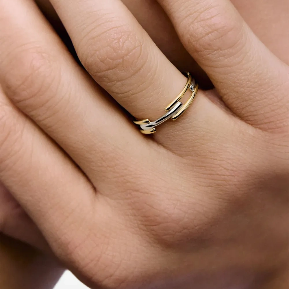 Кольцо из смесовых металлов