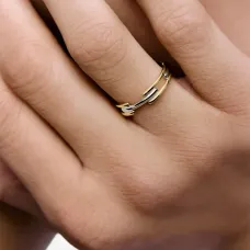 Кольцо из смесовых металлов