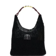 Сумка на плечо с нашивкой-логотипом