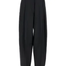 Брюки с молнией и складками Брюки с молнией и складками