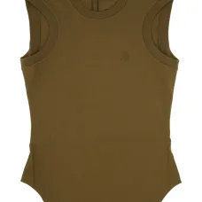 Топ с круглым вырезом