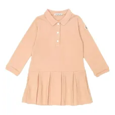 Платье поло со складками