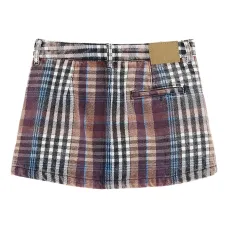 Юбка мини Pebbs в клетку