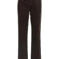 Вельветовые брюки с карманами