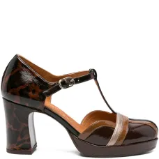 Туфли Ditora 80 с леопардовым принтом