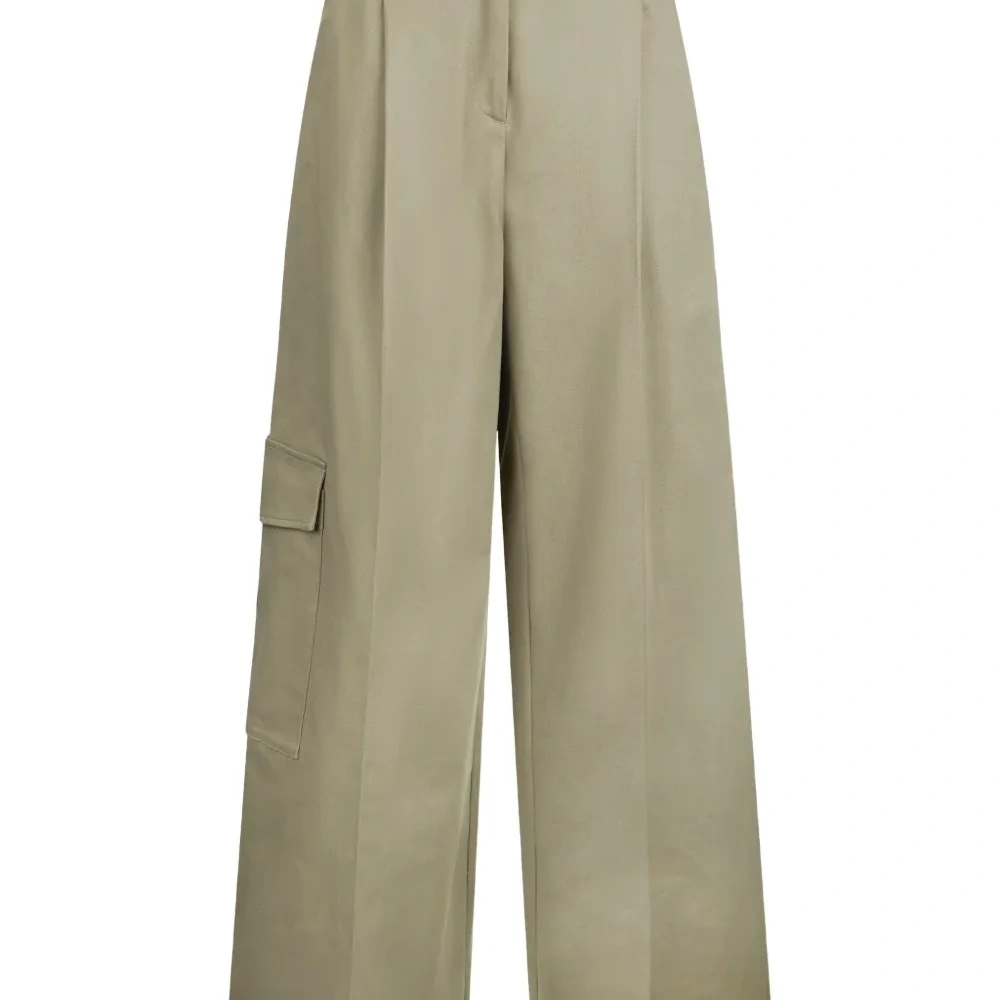 Брюки карго со складками