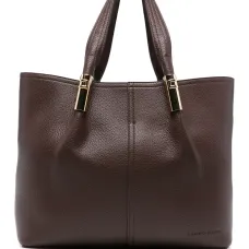 Сумка-тоут с поворотной застежкой