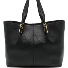 Сумка-тоут с поворотной застежкой