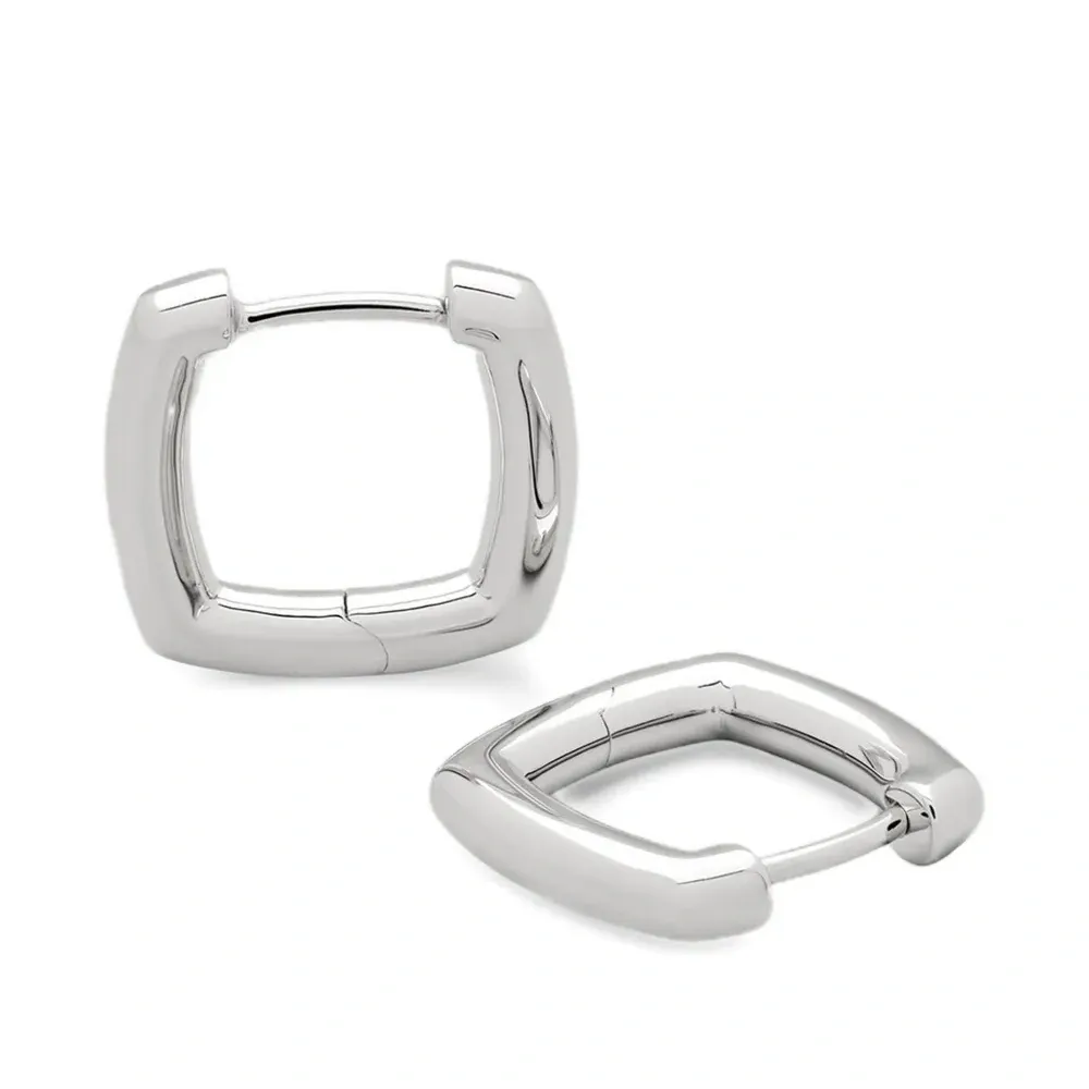 Квадратные серьги