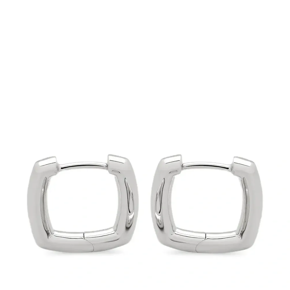 Квадратные серьги