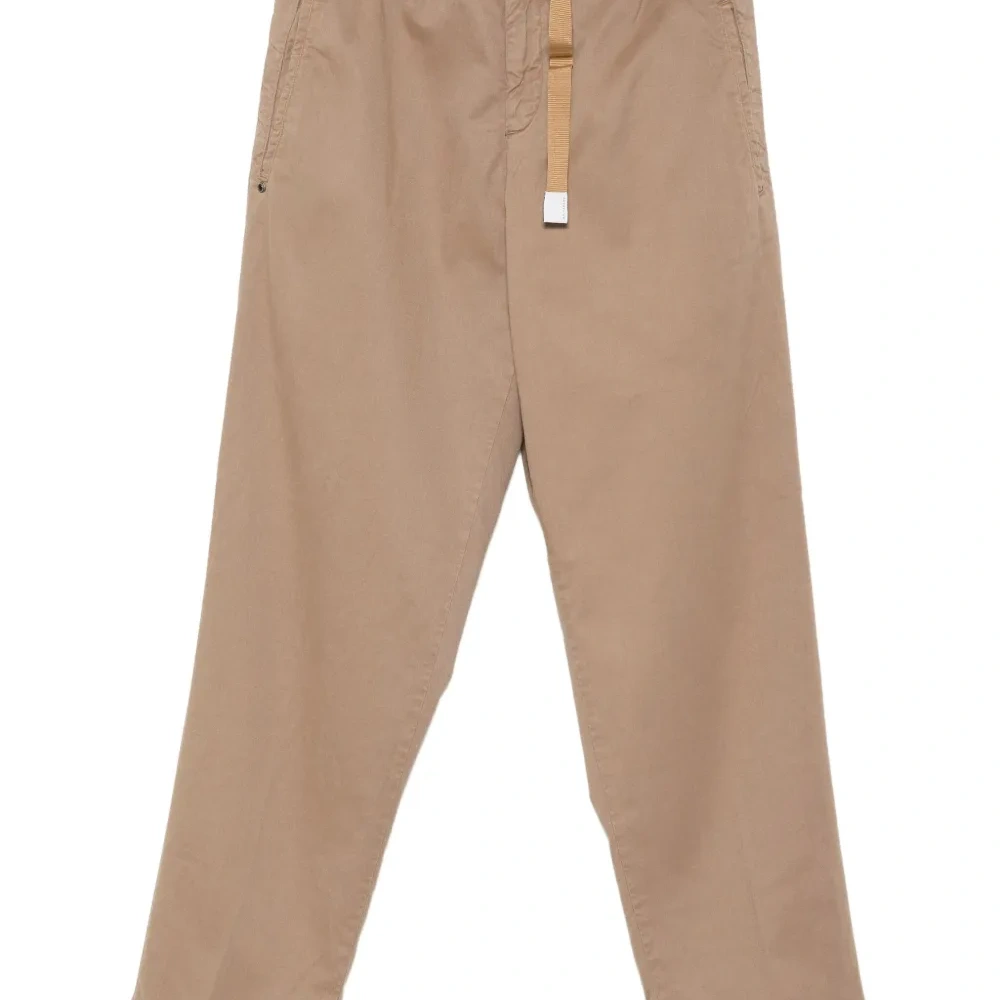 Брюки с карманами и поясом