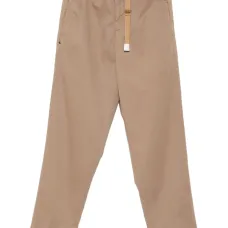 Брюки с карманами и поясом