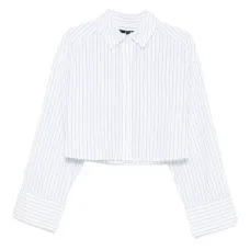 Полосатая рубашка с длинными рукавами