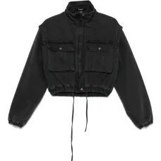 Куртка с кулиской и карманами Куртка с кулиской и карманами