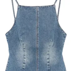 Джинсовый топ Apron Relik с завязками