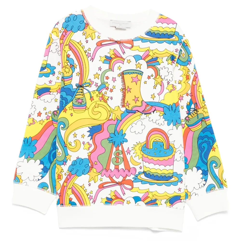 Толстовка с графичным принтом