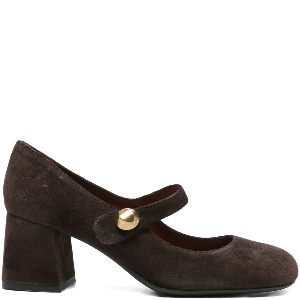 Туфли на блочном каблуке