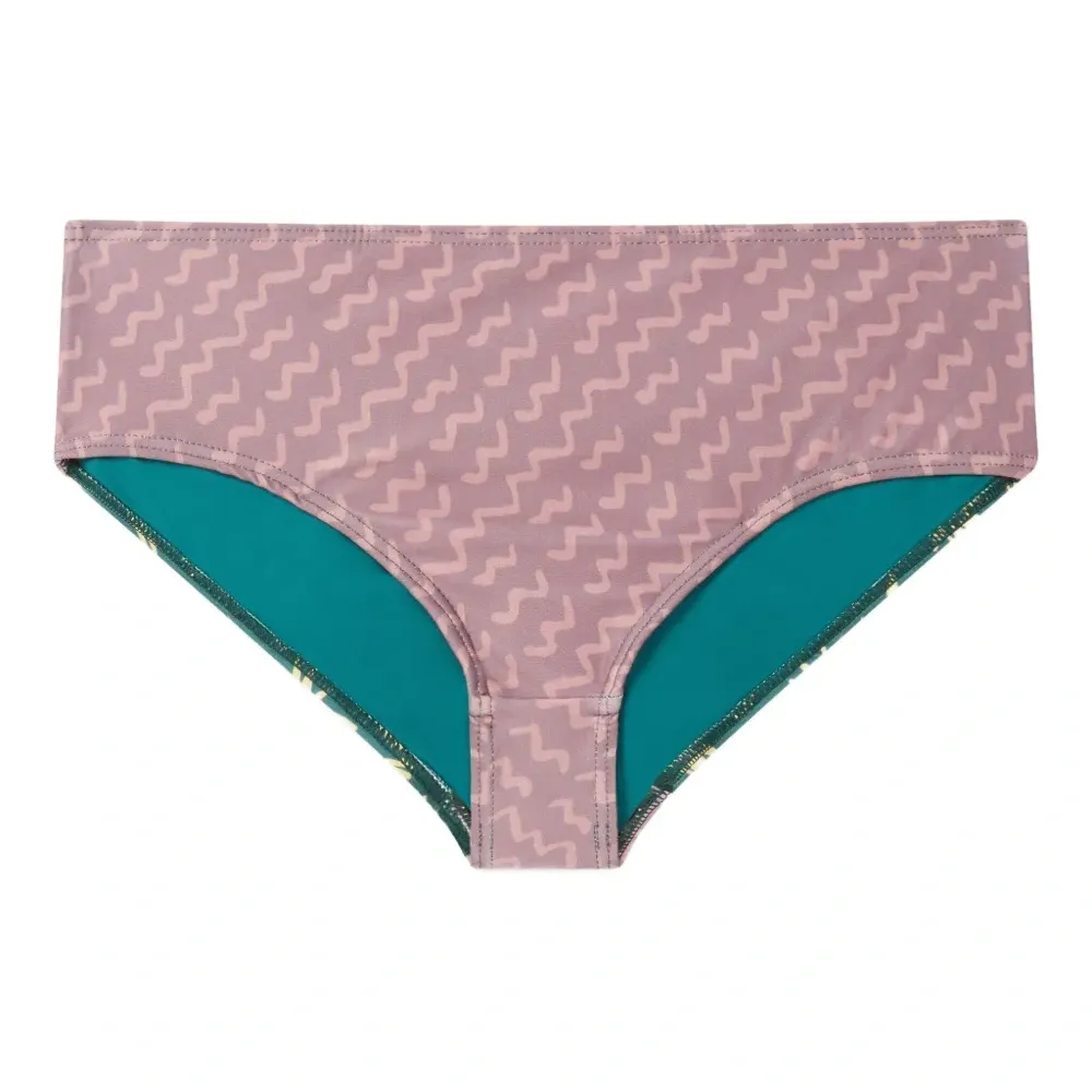 Двусторонние плавки бикини с принтом Двусторонние плавки бикини с принтом