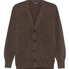 Кардиган с V-образным вырезом