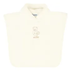 Топ с высоким воротником и вышивкой