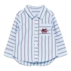 Полосатая рубашка Pegaso с вышивкой Полосатая рубашка Pegaso с вышивкой