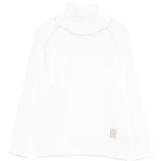 Свитер с высоким воротником и рукавами реглан