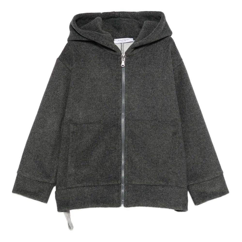 Куртка на молнии с капюшоном