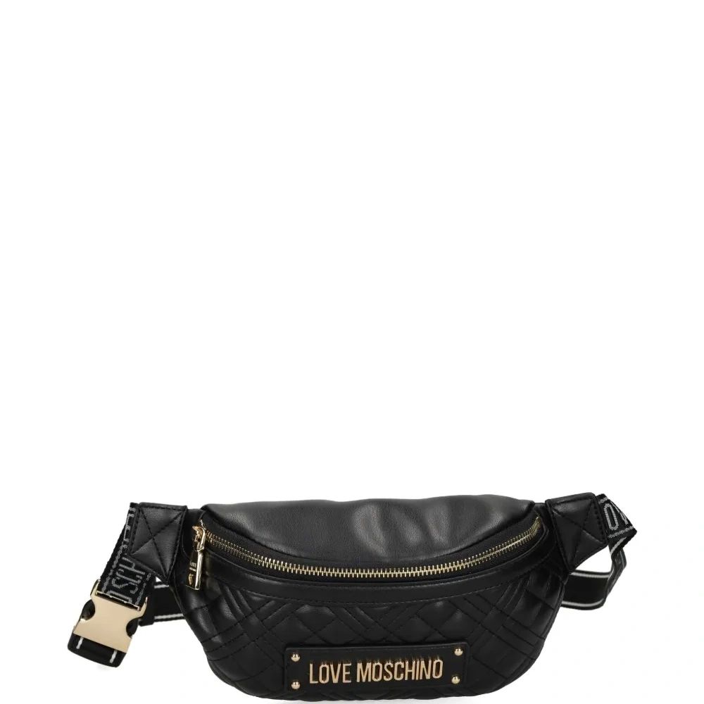 Стеганая поясная сумка с логотипом Стеганая поясная сумка с логотипом