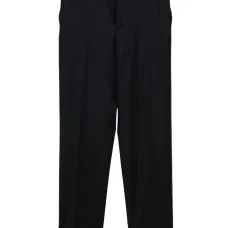 Шерстяные брюки с манжетами