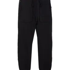 Брюки с эластичным поясом и карманами