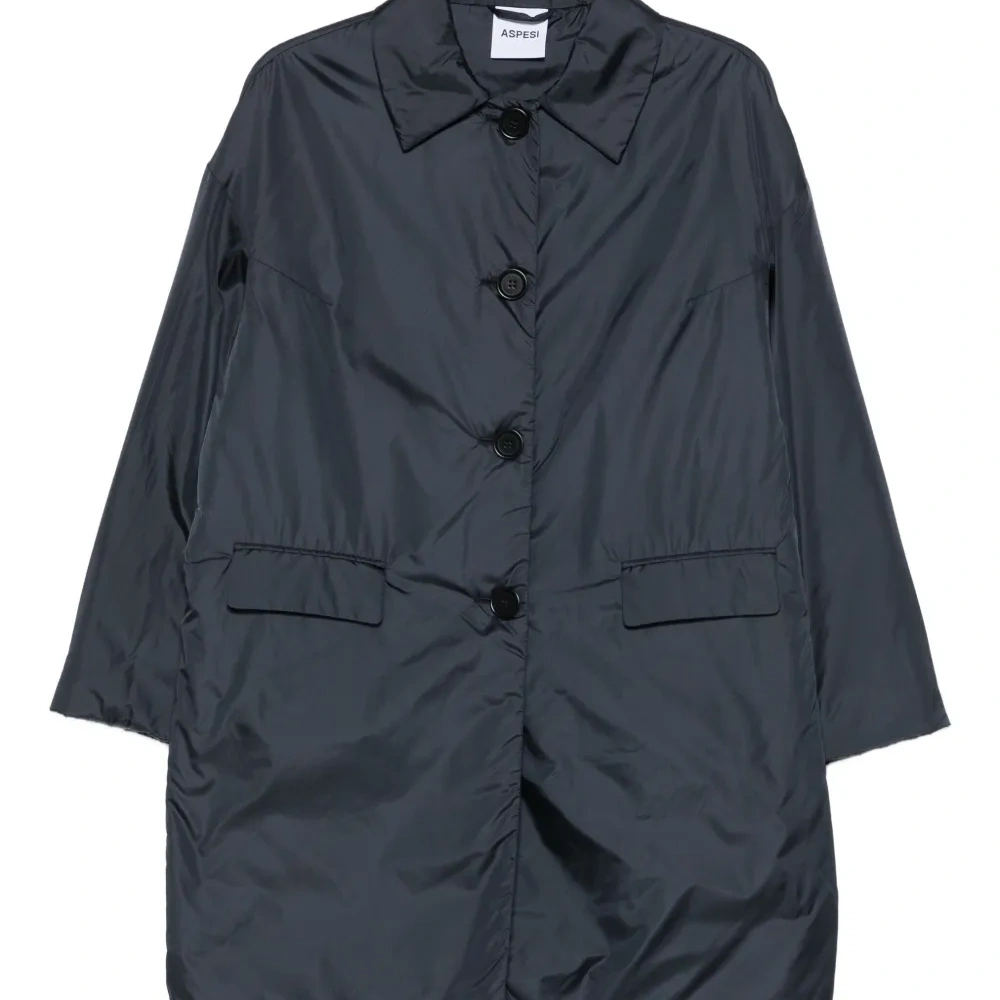 Пальто на пуговицах