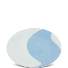 Набор из четырех тарелок в стиле колор-блок Набор из четырех тарелок в стиле колор-блок