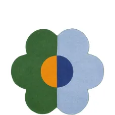 Набор из четырех льняных салфеток в технике пэчворк