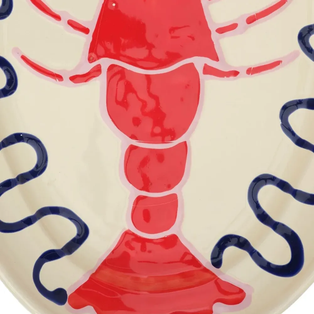 Керамическое блюдо Lobster
