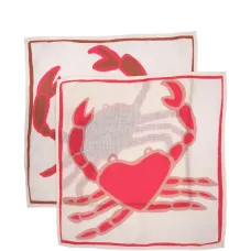 Набор из двух льняных салфеток