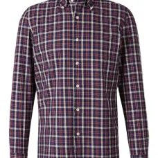 Рубашка в клетку на пуговицах Рубашка в клетку на пуговицах