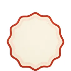 Набор из четырех салфеток с фестонами Набор из четырех салфеток с фестонами