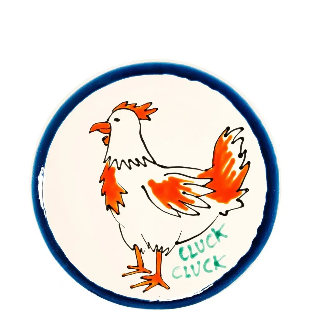 Керамическая тарелка