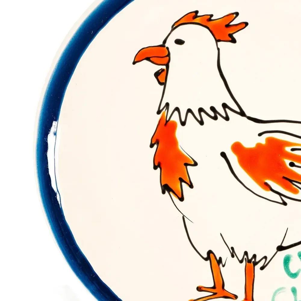 Керамическая тарелка