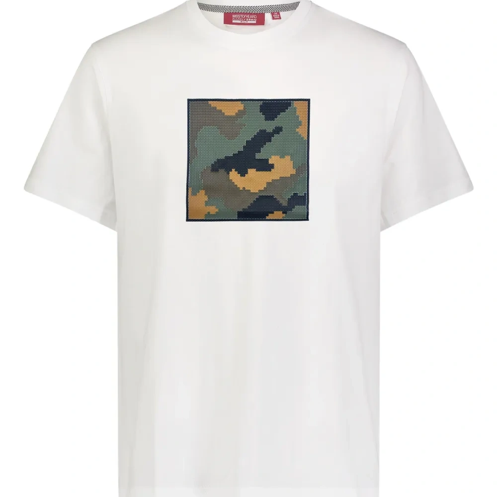 Футболка с круглым вырезом