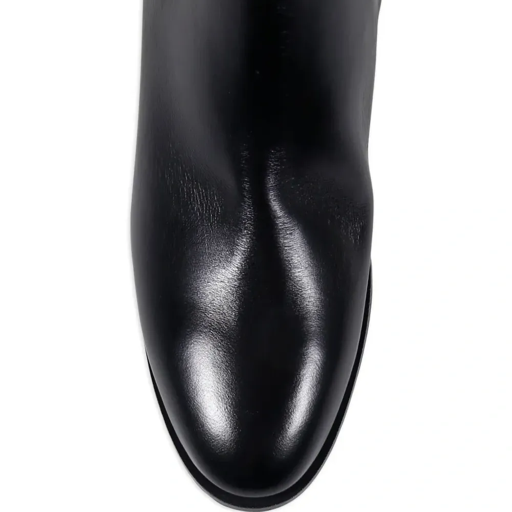 Ботинки на блочном каблуке Ботинки на блочном каблуке