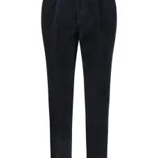 Вельветовые брюки со складками